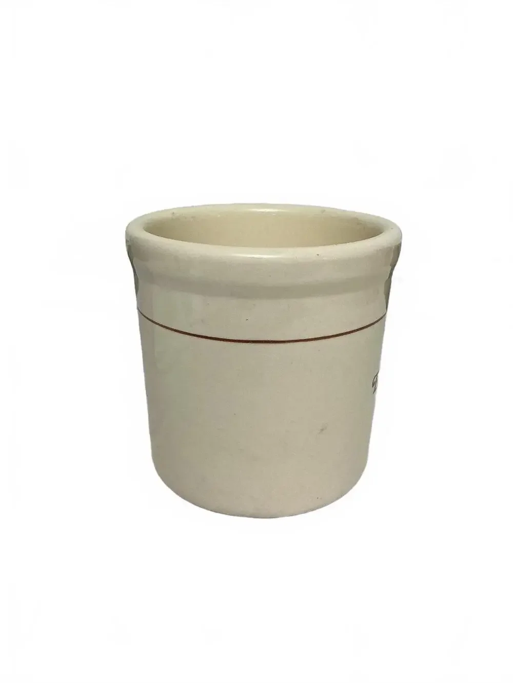 Vintage 1970s Ceramic Kitchen Crock 'This is an Equal Opportunity Kitchen'